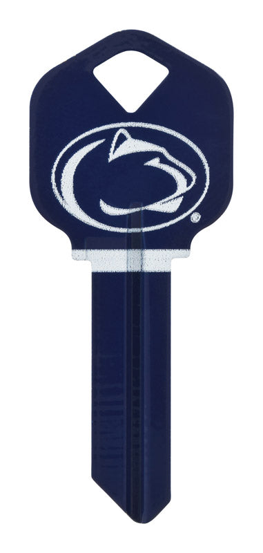 Hillman Penn State Painted Key House/Office Universal Key Blank Single