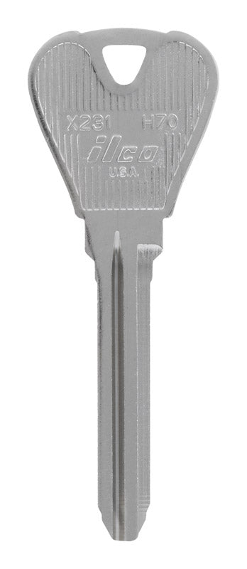 Hillman Automotive Key Blank H70 Double For Ford