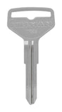 Hillman Automotive Key Blank TR25/TR38 Double For Toyota