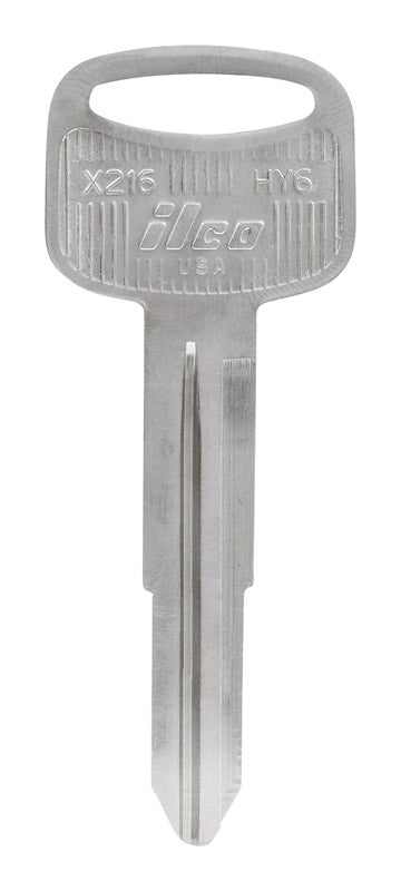 Hillman Automotive Key Blank HY6 Double For Hyundai