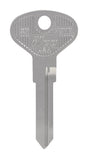 Hillman Automotive Key Blank VW23/V30 Double For Volkswagen