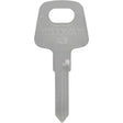 Hillman Automotive Key Blank AU8/V35 Double For Volkswagen