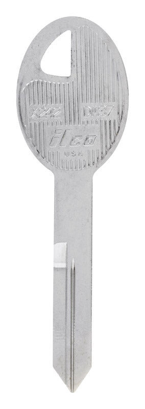 Hillman Automotive Key Blank DA37 Double For Nissan