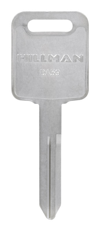 Hillman Automotive Key Blank DA39 Double For Nissan