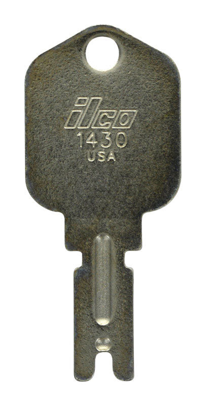 Hillman Traditional Key Forklift Key Blank Double