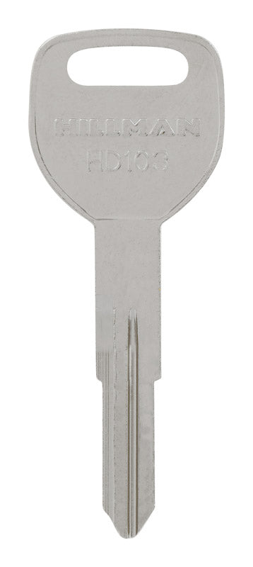 Hillman Automotive Key Blank Double For Honda