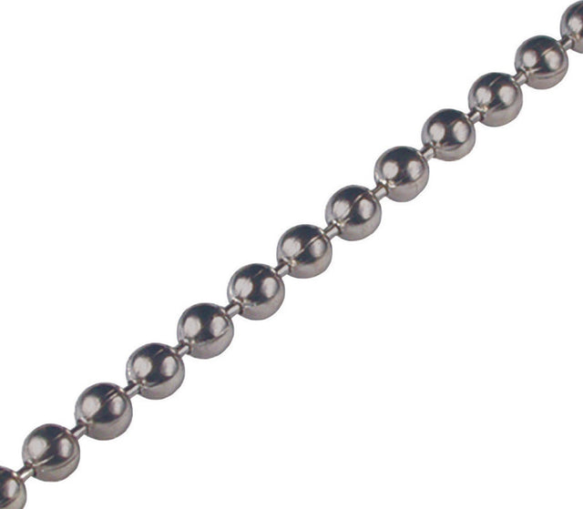 HILLMAN Metal Silver Beaded Chain