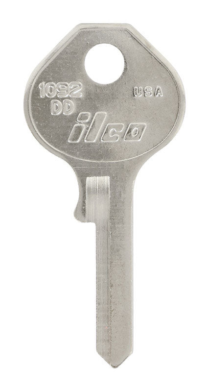 Hillman Traditional Key Padlock Universal Key Blank Single