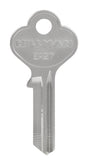 Hillman Traditional Key House/Office Universal Key Blank Single