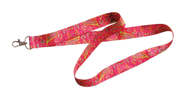 HILLMAN Polyester Multicolored Decorative Key Chain Lanyard