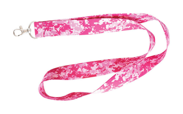HILLMAN Polyester Pink Decorative Key Chain Lanyard