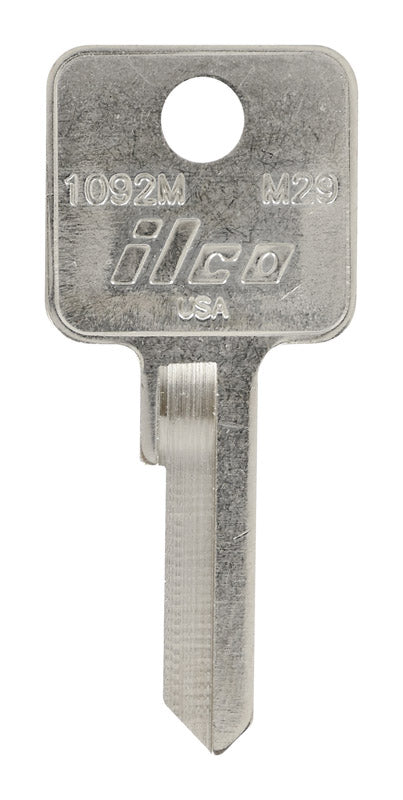 Hillman Traditional Key Padlock Universal Key Blank Single