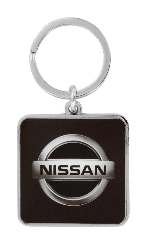 HILLMAN Nissan Metal Silver Decorative Key Chain