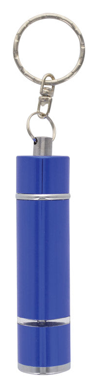 HILLMAN Metal Assorted Decorative Key Ring LED Light