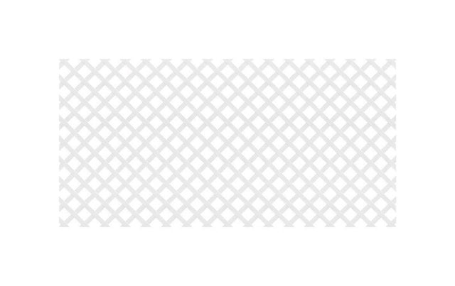 Deckorators 4 ft. W X 8 ft. L White Plastic Lattice Panel