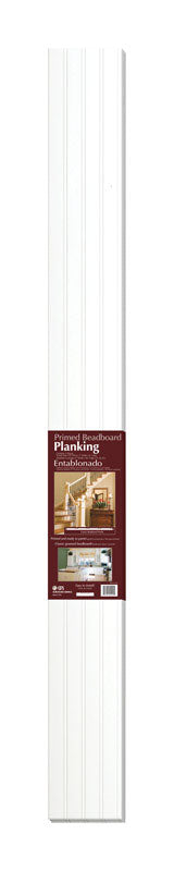 Global Product 7 in. W X 8 ft. L Primed MDF Wall Planking