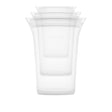 Zip Top Frost Food Storage Container Set 3 pk