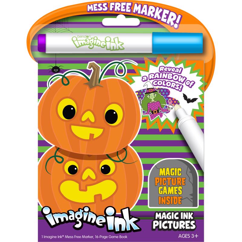 Bendon Halloween Pumpkins Magic Ink Pictures