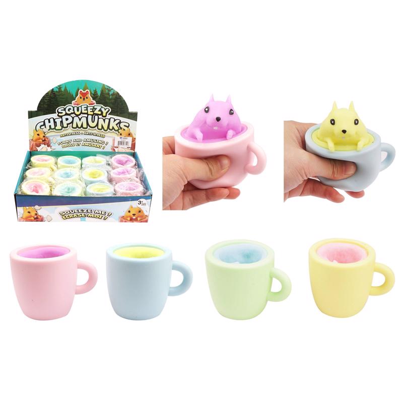 Diamond Visions Pop-Up Squeeze Toy Silicone Assorted