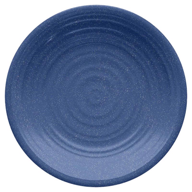 TarHong Blue Bamboo/Fiber Artisan Salad Plate 1 pk
