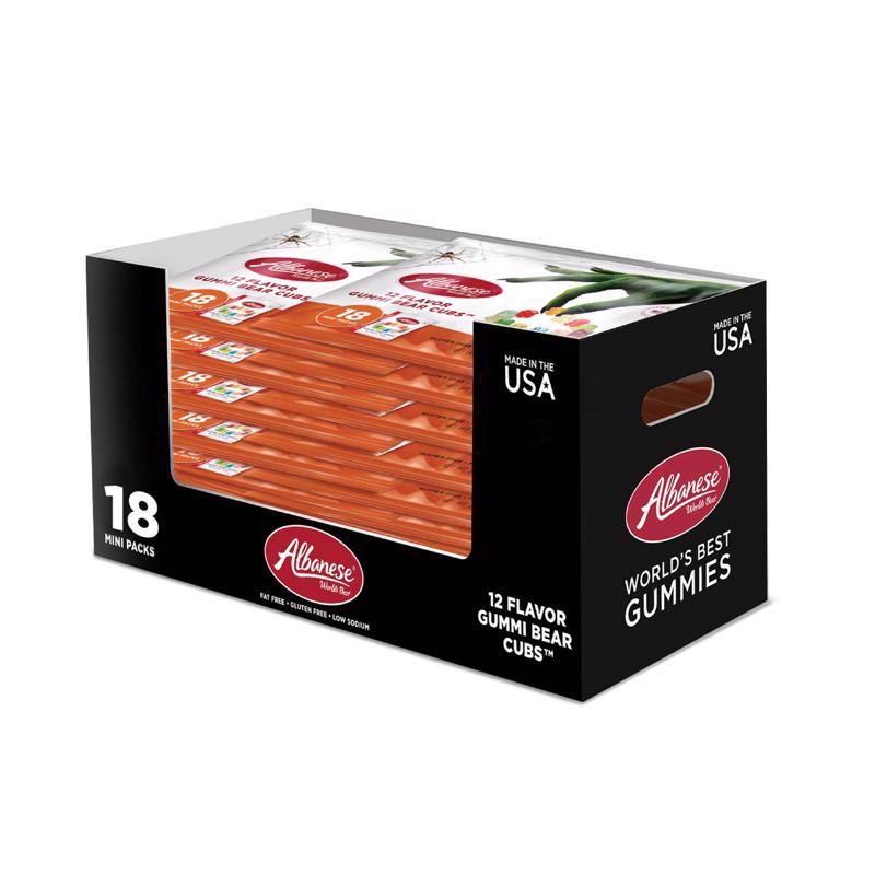 Albanese Halloween Assorted Mini Gummi Bears 9 oz