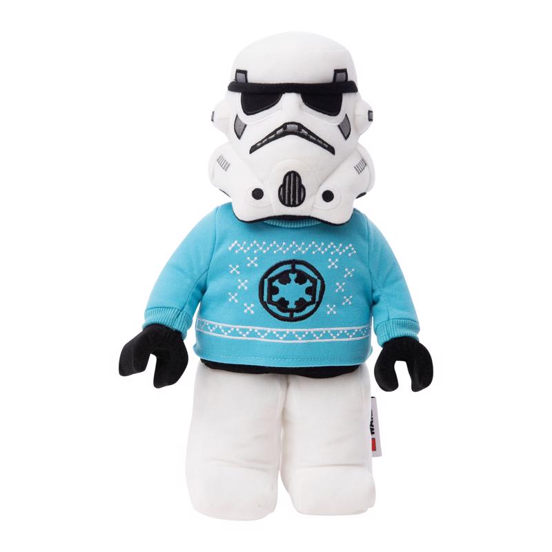 Manhattan Toy LEGO Star Wars Holiday Stormtrooper Plush Black/Blue/White 1 pc