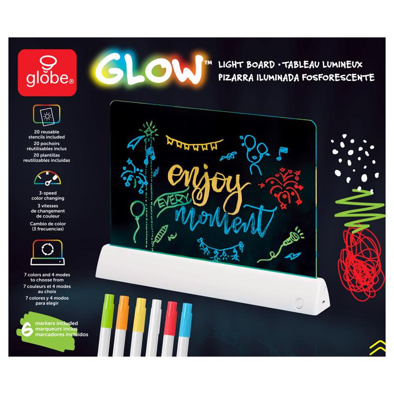 Globe Electric GLOW Light Board Plastic Clear 27 pc
