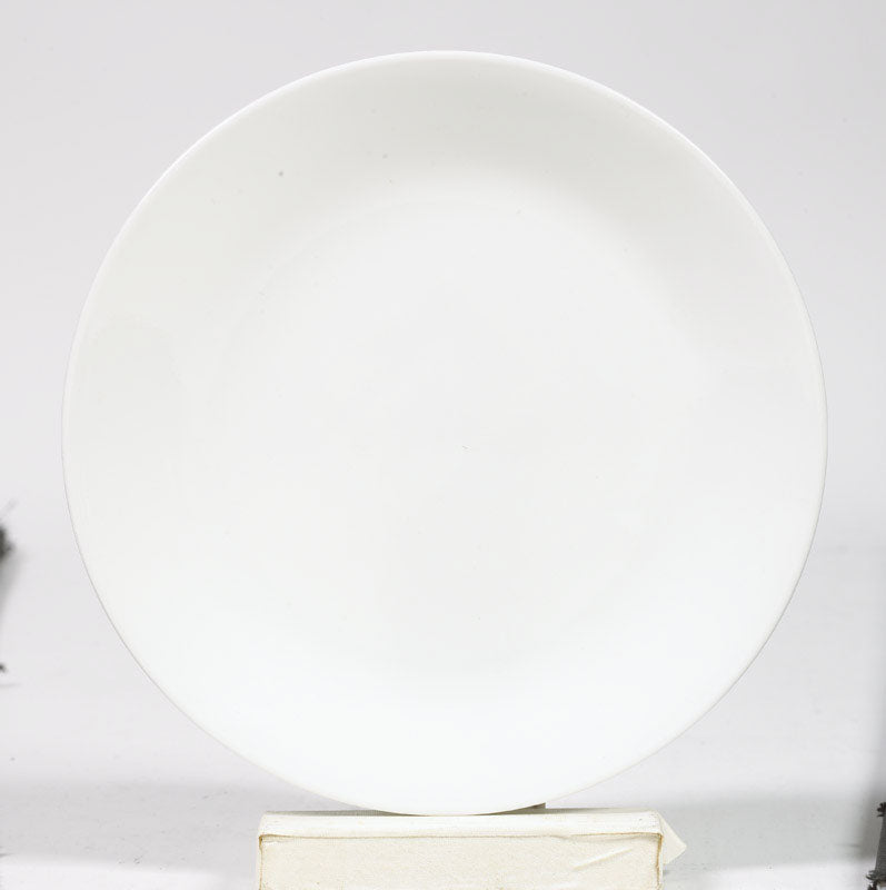 Corelle White Glass Winter Frost White Luncheon Plate 8-1/2 in. D 1 pk