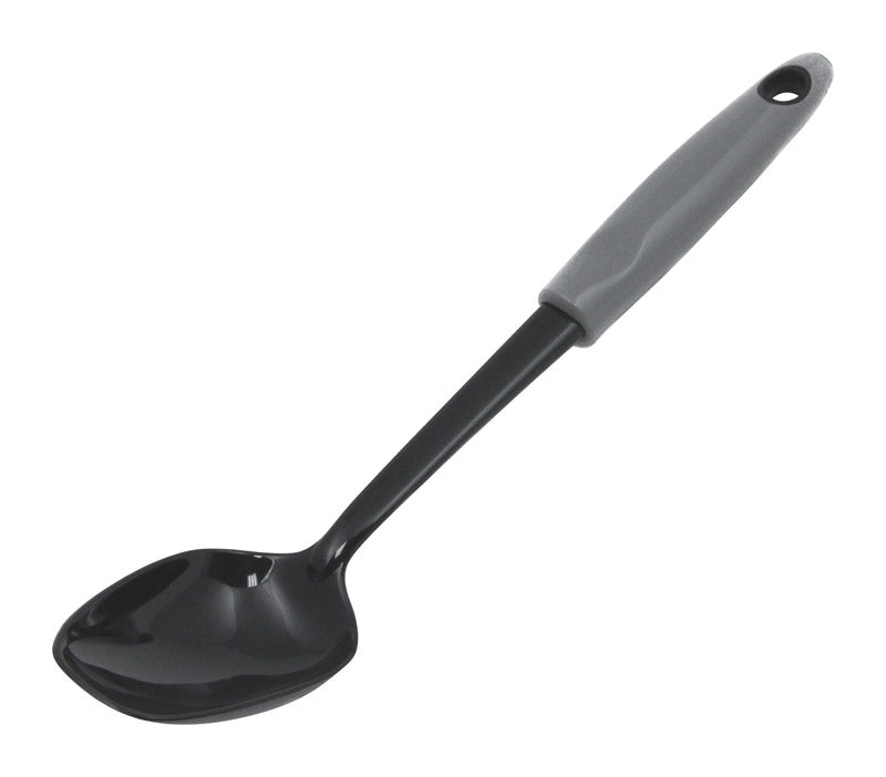 Chef Craft Black/Gray Nylon 12 in. Basting Spoon