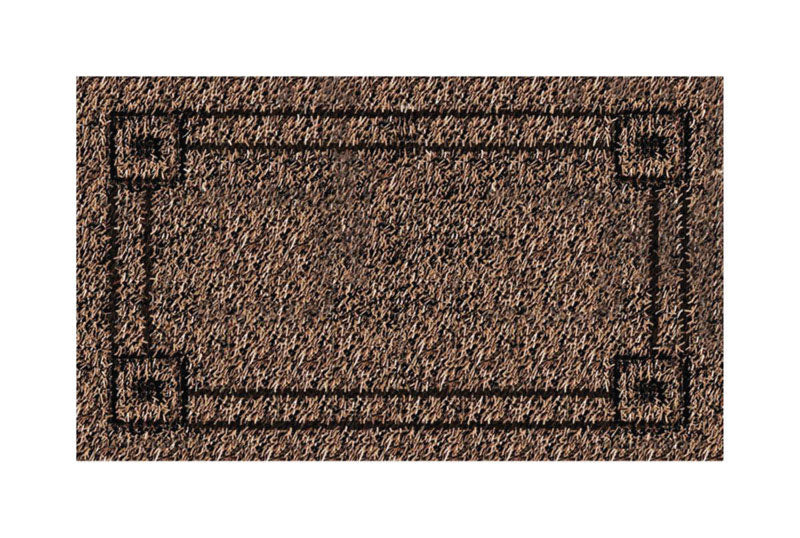 GrassWorx 18 in. W X 30 in. L Brown AstroTurf Door Mat