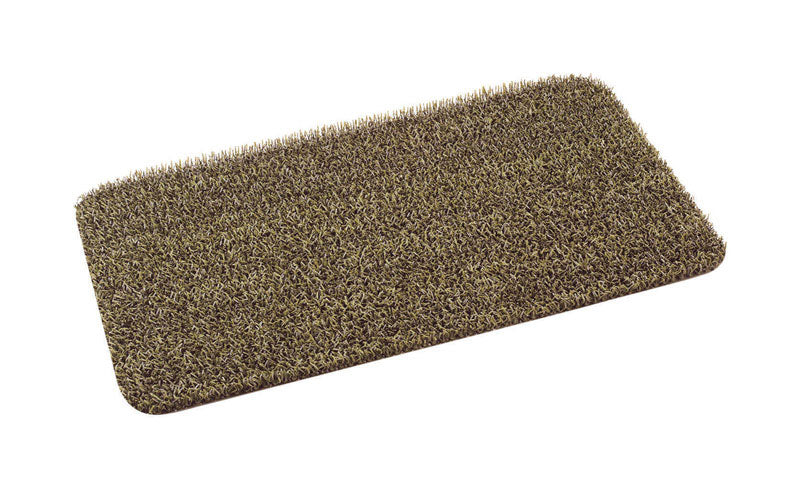 GrassWorx 18 in. W X 30 in. L Taupe High Traffic AstroTurf Door Mat