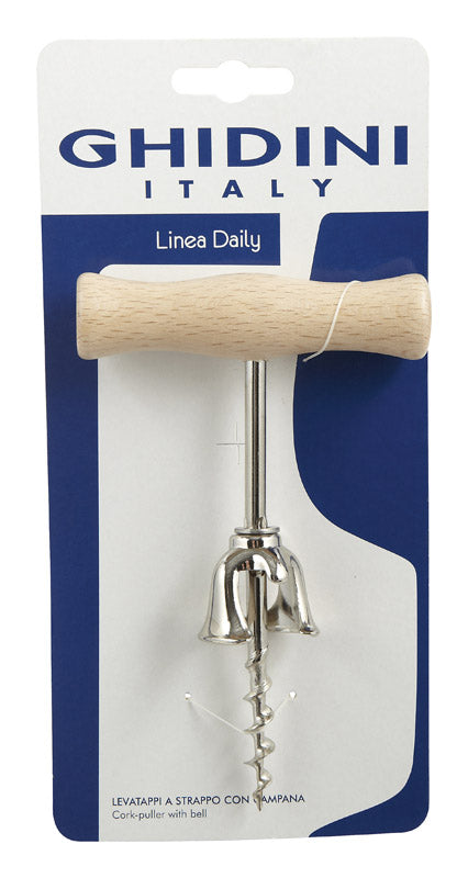 Harold's Kitchen Silver Chrome Corkscrew