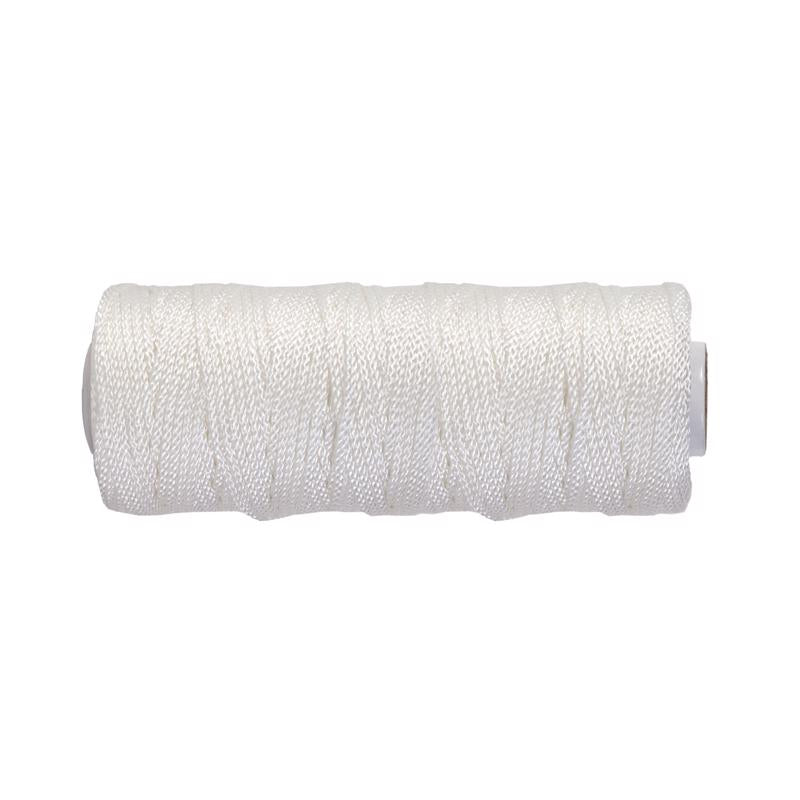 Koch 100 ft. L White Diamond Braided Polyester Mason Line