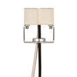 GU10 Porcelain Halogen Socket - 1/8 IP Hickey - 8" SF-1 200C Leads - 1/16" Height - 1-1/16" Diameter - 1000W - 250V