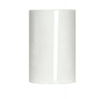 Oversize Plastic Candle Cover - White Oversize - 1-1/4" Inside Diameter - 1-5/16" Outside Diameter - 2" Height