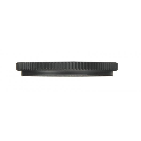 Stamped Solid Brass Uno Ring - Black Finish - 1-1/4" Inner Diameter - 1-1/2" Outer Diameter