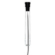 Phenolic Candelabra Base Socket With Wire Leads - 3/4" Diameter - 6" Flange - 26" Leads 105C - 75W - 125V