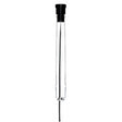 Phenolic Candelabra Base Socket With Wire Leads - 3/4" Diameter - 6" Flange - 40" Leads 105C - 75W - 125V
