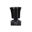 Pressure Fit Candelabra Base Socket - Pin Socket With Twist Top - Phenolic - 1-3/8" Height - 3/4" Diameter - 75W - 125V