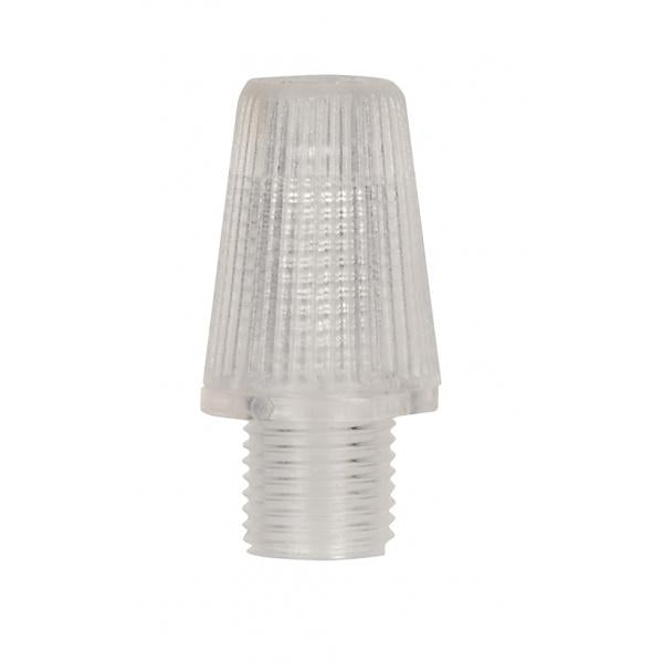Clear 1/8 IP Bushing - For 18/2 SVT Wire