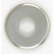 Steel Check Ring - Curled Edge - 1/8 IP Slip - Nickel Plated Finish - 1-1/2"