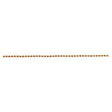 #3 Beaded Chain - 3/32" Diameter - 250 Foot Spool - Brass Finish