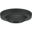 Ribbed Canopy - Canopy Only - Black Finish - 5" Diameter - 1-1/16" Center Hole