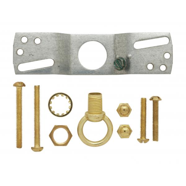 1" Loop Parts Bag - Brass Finish