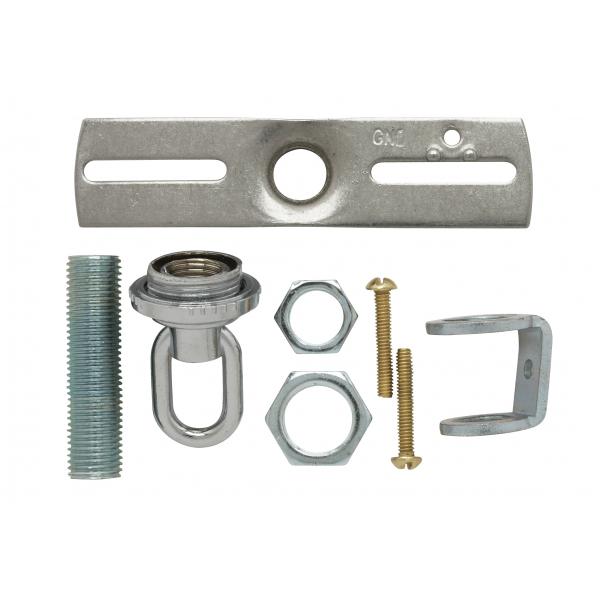 Screw Collar Loop Parts Bag - Chrome Finish