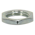 Steel Locknut - 1/4 IP - 11/16" Hexagon - 1/8" Thick - Zinc Plated Finish