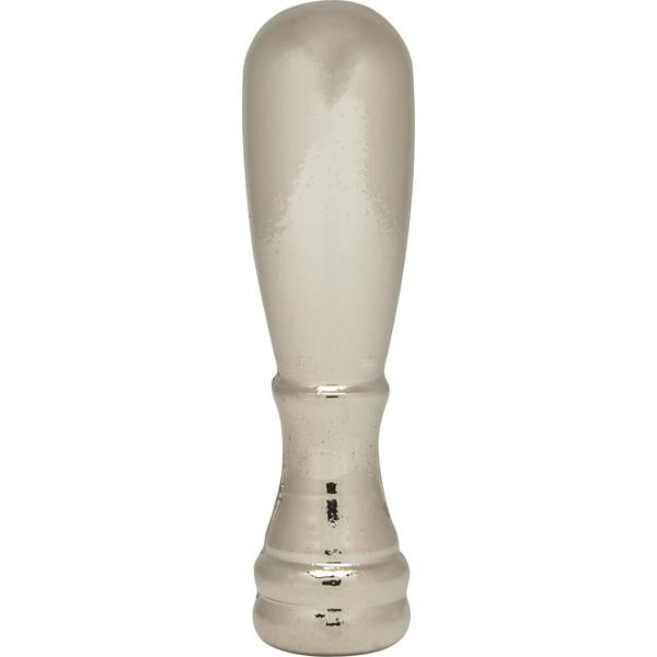 Bullet Finial - 2" Height - 1/4-27 - Polished Chrome Finish
