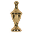 Large Urn Finial - 2-3/4" Height - 1/8 IP - Polished Brass Finish