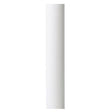 Heavy Wall Tubing - 48" Length - White Plastic - 7/8" Diameter