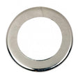 Steel Check Ring - Curled Edge - 1/4 IP Slip - Nickel Plated Finish - 3/4" Diameter